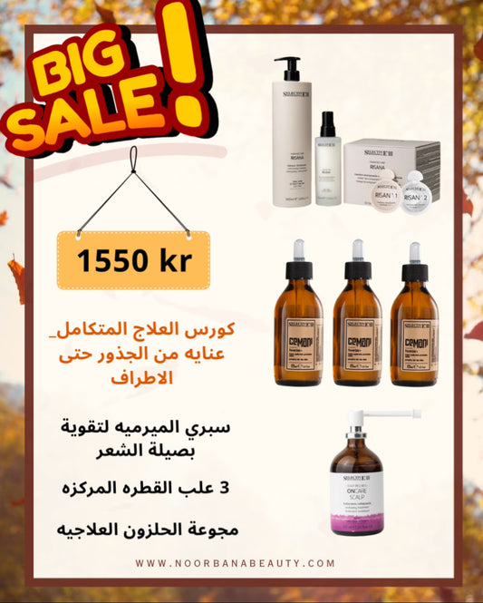 Komplett hårbehandling – vård från rötterna till topparna