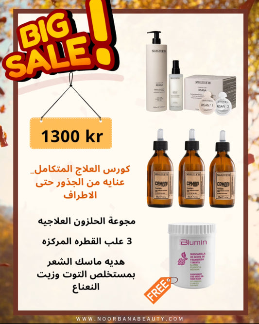 En lyxig helhetsbehandling som stärker håret från rot till topp