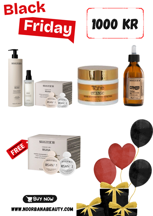 Black Friday Hårvårdspaket – Reparation & Hårväxt